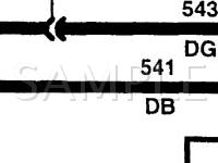 2000 Ford Mustang GT 4.6 V8 GAS Wiring Diagram