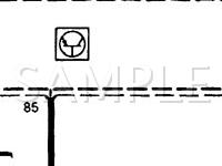 2000 Mercury Mystique  2.0 L4 GAS Wiring Diagram
