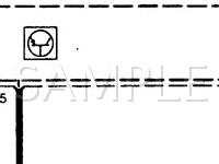 2000 Mercury Mystique  2.5 V6 GAS Wiring Diagram