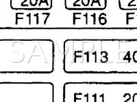 2000 Ford Taurus  3.0 V6 GAS Wiring Diagram