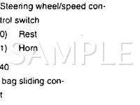 2000 Mercury Sable  3.0 V6 GAS Wiring Diagram