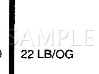 2000 Ford Taurus  3.0 V6 GAS Wiring Diagram