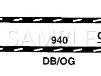 2000 Lincoln Town CAR  4.6 V8 GAS Wiring Diagram