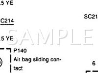 2000 Mercury Villager  3.3 V6 GAS Wiring Diagram