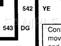 2000 Ford Windstar  3.0 V6 GAS Wiring Diagram