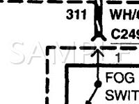 2001 Ford Escort  2.0 L4 GAS Wiring Diagram