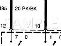 2001 Ford Escape  2.0 L4 GAS Wiring Diagram