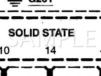 2001 Ford Expedition  5.4 V8 GAS Wiring Diagram
