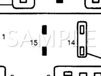 2001 Mercury Mountaineer  4.0 V6 GAS Wiring Diagram