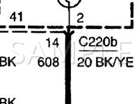 2001 Ford Explorer  4.0 V6 GAS Wiring Diagram