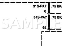 2001 Ford Focus LX 2.0 L4 GAS Wiring Diagram