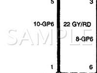 2001 Lincoln LS  3.0 V6 GAS Wiring Diagram