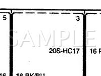 2001 Lincoln LS  3.0 V6 GAS Wiring Diagram