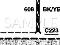 2001 Ford F-550 Super Duty Pickup  6.8 V10 GAS Wiring Diagram
