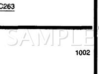 2001 Mercury Sable  3.0 V6 GAS Wiring Diagram