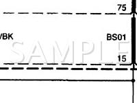 2001 Mercury Villager  3.3 V6 GAS Wiring Diagram