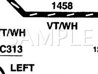 2001 Ford Windstar  3.8 V6 GAS Wiring Diagram