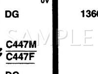 2001 Ford Windstar  3.8 V6 GAS Wiring Diagram
