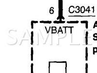 2002 Lincoln Blackwood  5.4 V8 GAS Wiring Diagram