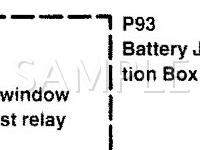 2002 Ford Escape  2.0 L4 GAS Wiring Diagram