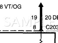 2002 Ford F-250 Super Duty Pickup  6.8 V10 GAS Wiring Diagram