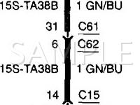2002 Ford Focus LX 2.0 L4 GAS Wiring Diagram