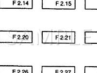 2002 Ford Mustang GT 4.6 V8 GAS Wiring Diagram