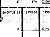 2002 Ford Mustang GT 4.6 V8 GAS Wiring Diagram