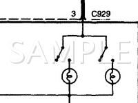 2002 Ford Mustang  3.8 V6 GAS Wiring Diagram