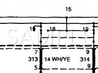 2002 Ford Mustang  3.8 V6 GAS Wiring Diagram