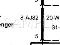 2002 Ford Thunderbird  3.9 V8 GAS Wiring Diagram