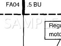 2002 Mercury Villager  3.3 V6 GAS Wiring Diagram