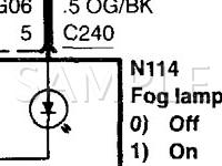 2002 Mercury Villager  3.3 V6 GAS Wiring Diagram