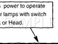 2002 Mercury Villager  3.3 V6 GAS Wiring Diagram