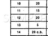 1990 Ford Aerostar  4.0 V6 GAS Wiring Diagram