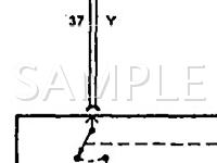 1990 Ford Bronco  5.0 V8 GAS Wiring Diagram