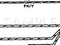 1990 Lincoln Continental  3.8 V6 GAS Wiring Diagram