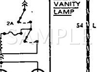 1990 Lincoln Mark VII LSC 5.0 V8 GAS Wiring Diagram