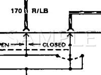 1990 Lincoln Mark VII Bill Blass 5.0 V8 GAS Wiring Diagram