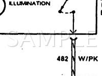 1990 Lincoln Town CAR Cartier 5.0 V8 GAS Wiring Diagram