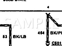 1990 Ford Country Squire  5.0 V8 GAS Wiring Diagram
