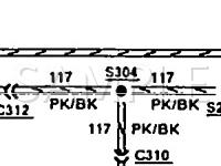 1990 Ford Country Squire  5.0 V8 GAS Wiring Diagram