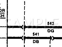 1990 Ford Country Squire LX 5.0 V8 GAS Wiring Diagram