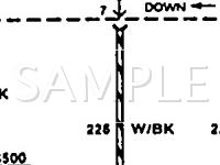 1990 Mercury Grand Marquis  5.0 V8 GAS Wiring Diagram