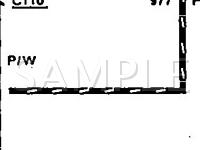 1990 Ford E-350 Econoline  4.9 L6 GAS Wiring Diagram