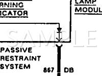 1990 Ford Escort GT 1.9 L4 GAS Wiring Diagram