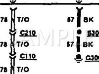 1990 Ford Escort GT 1.9 L4 GAS Wiring Diagram