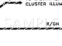 1990 Ford Festiva L 1.3 L4 GAS Wiring Diagram