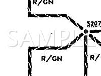 1990 Ford Festiva L 1.3 L4 GAS Wiring Diagram