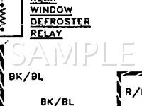 1990 Ford Probe GL 2.2 L4 GAS Wiring Diagram